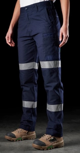 Picture of F.X.D Ladies Regular Fit Stretch Cotton Workpant with Reflective Tape