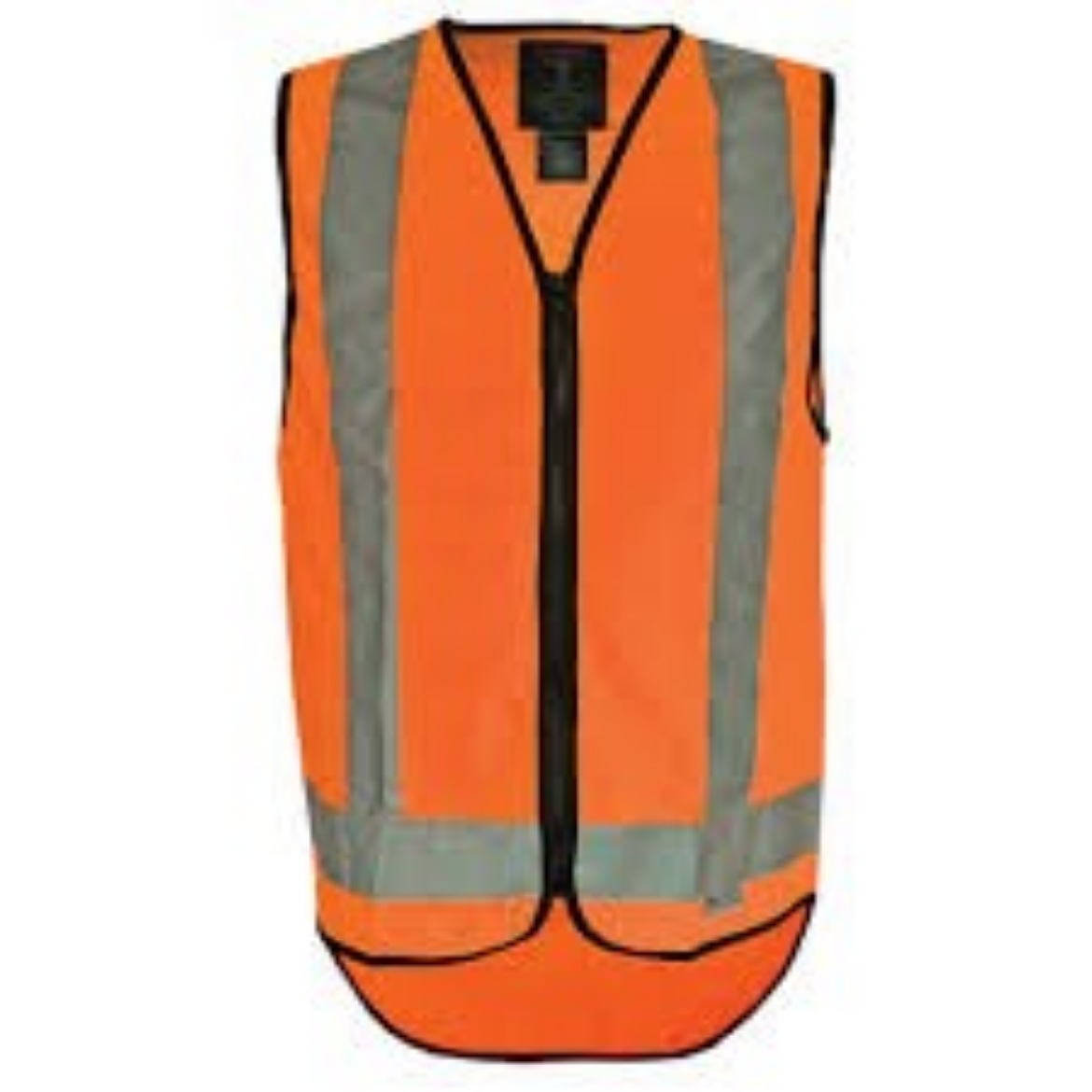 Picture of Prime Mover Safety Vest Zip Front with X Pattern Reflective Tape