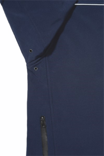 Picture of Bisley Fleece Soft shell Brushed Fleece Lined Jacket with Reflective Piping