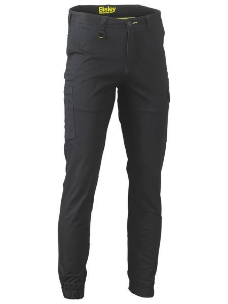 Picture of Bisley Stretch Cotton Drill Cargo Cuffed Pants