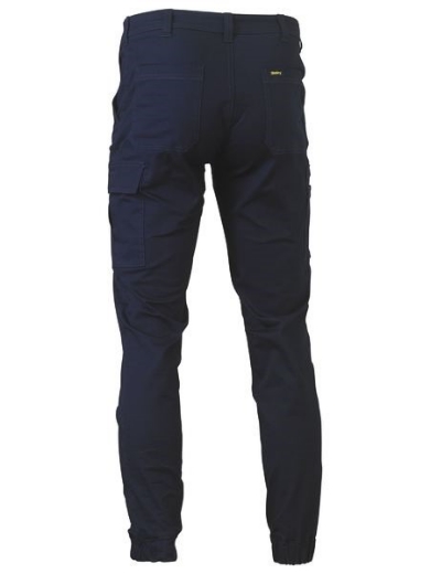 Picture of Bisley Stretch Cotton Drill Cargo Cuffed Pants
