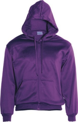 Picture of Bocini Adults Zip Front Fleece Hoodie
