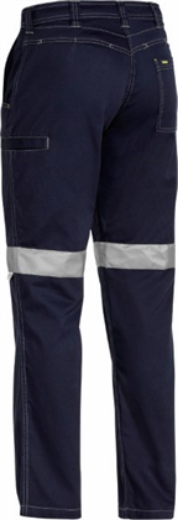 Picture of Bisley Ladies Cool Vented Light Weight Work Pant with Reflective Tape