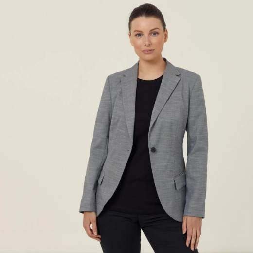 Picture of NNT Ladies Linen Look Half Lined Jacket