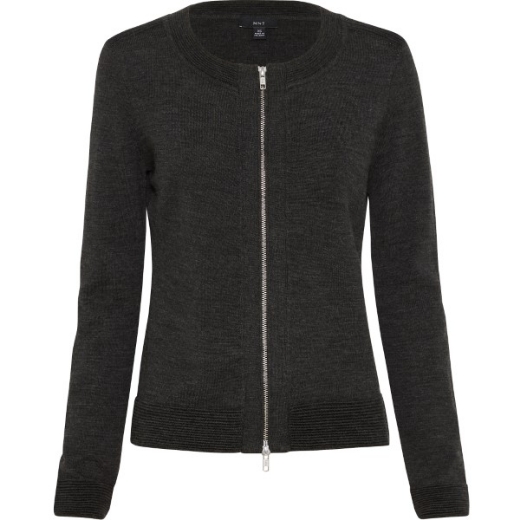 Picture of NNT Ladies Pure Wool Zip Front Cardigan