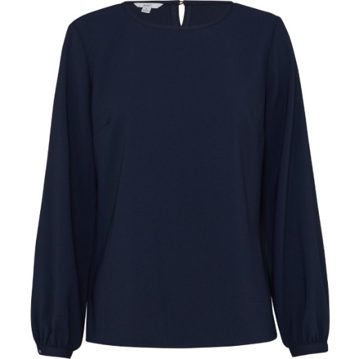 Picture of NNT Ladies Long Sleeve Heavy Georgette Blouse