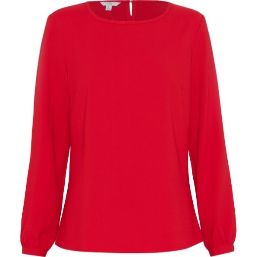 Picture of NNT Ladies Long Sleeve Heavy Georgette Blouse