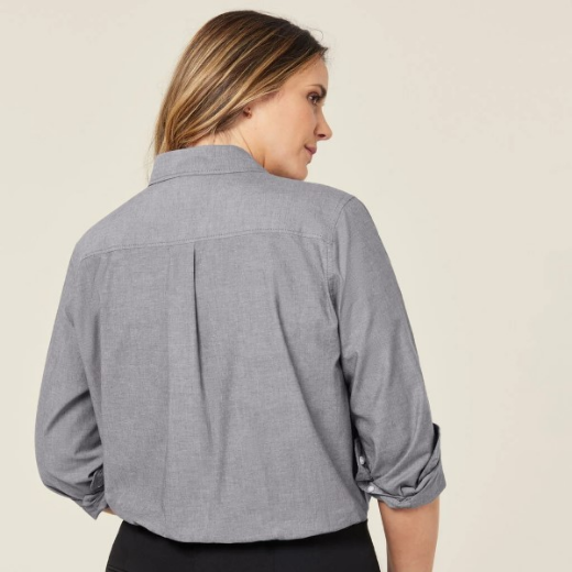 Picture of NNT Ladies Chambray Long Sleeve Relaxed Shirt