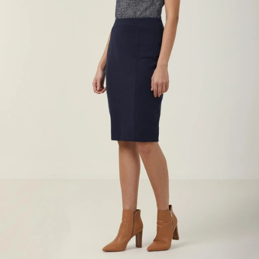 Picture of NNT Ladies Ponte Knit Pencil Skirt