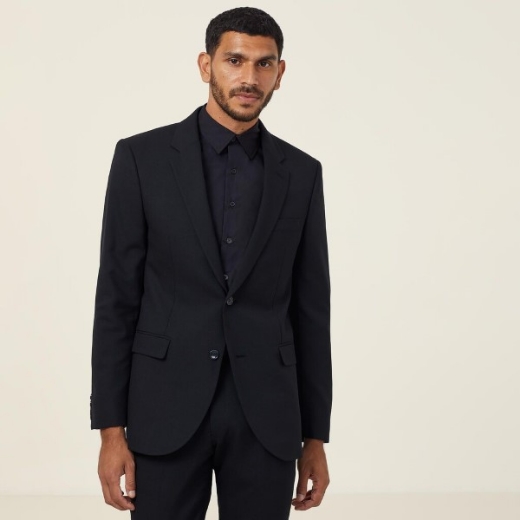 Picture of NNT Mens Dobby Stretch 2 Button Jacket