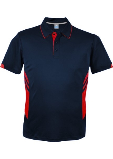 Picture of Aussie Pacific Mens Tasman Polo Shirt 100% Polyester Microknit