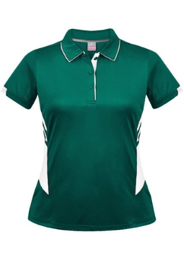 Picture of Aussie Pacific Ladies Tasman Polo Shirt 100% Polyester Microknit