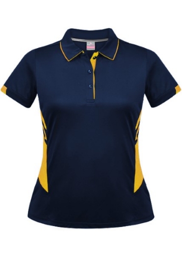 Picture of Aussie Pacific Ladies Tasman Polo Shirt 100% Polyester Microknit