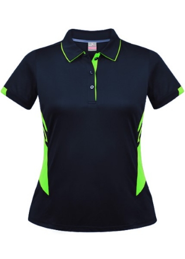 Picture of Aussie Pacific Ladies Tasman Polo Shirt 100% Polyester Microknit