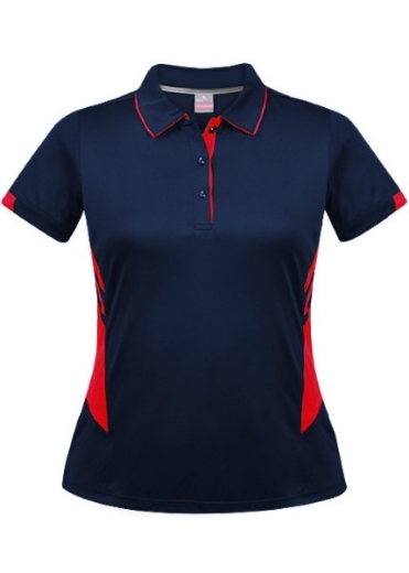 Picture of Aussie Pacific Ladies Tasman Polo Shirt 100% Polyester Microknit