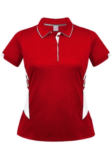 Picture of Aussie Pacific Ladies Tasman Polo Shirt 100% Polyester Microknit