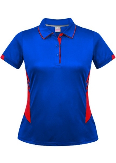 Picture of Aussie Pacific Ladies Tasman Polo Shirt 100% Polyester Microknit