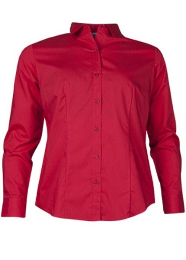 Picture of AP Business Ladies Long Sleeve Mosman Shirt