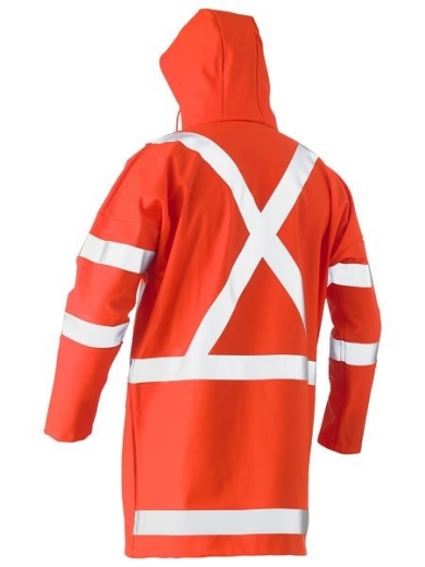 Picture of Bisley Waterproof Storm Jacket with X Pattern Rail Reflective