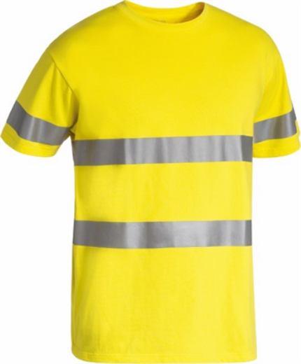 Picture of Bisley T-Shirt Short Sleeve 100% Cotton with Reflective Tape
