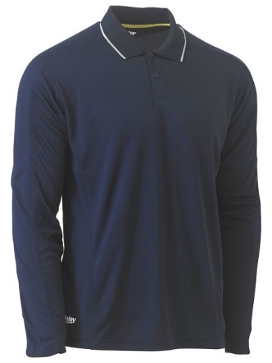 Picture of Bisley Cool Mesh polo with Reflective Piping