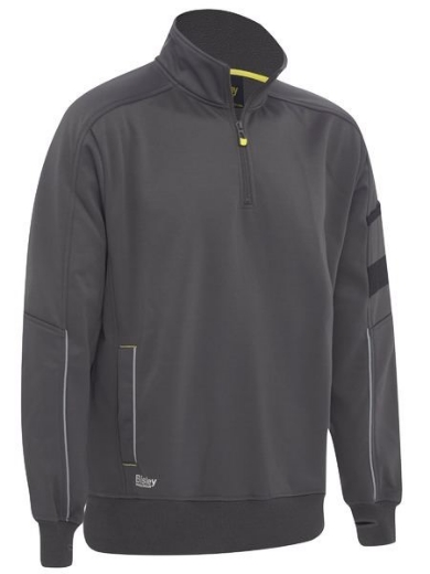 Picture of Bisley 1/4 Zip Work Fleece Pullover