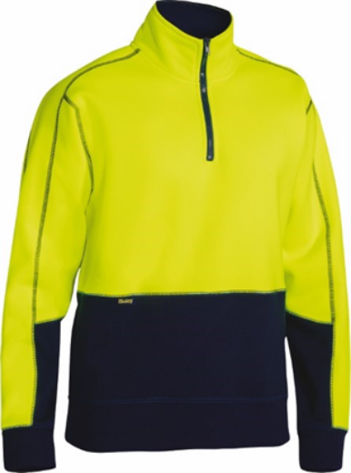 Picture of Bisley Fleece Zip Pullover 2 Tone