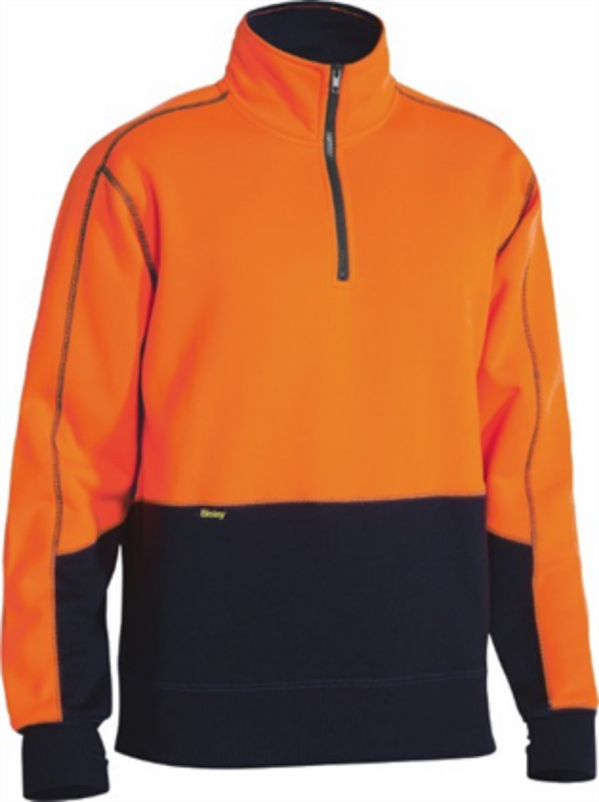 Picture of Bisley Fleece Zip Pullover 2 Tone