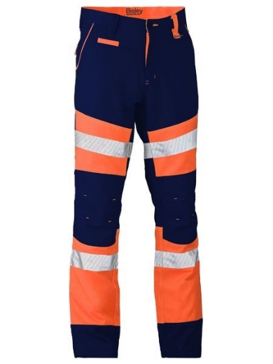 Picture of Bisley Taped Biomotion Contrast Hi Vis Pants