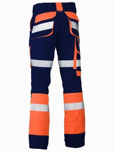 Picture of Bisley Taped Biomotion Contrast Hi Vis Pants