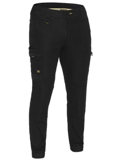 Picture of Bisley Flex & Move Stretch Cuffed Cargo Pants Denim