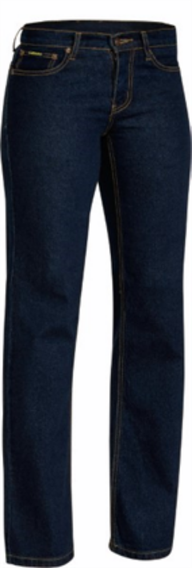 Picture of Bisley Ladies Rough Rider Denim Stretch Jeans