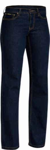 Picture of Bisley Ladies Rough Rider Denim Stretch Jeans