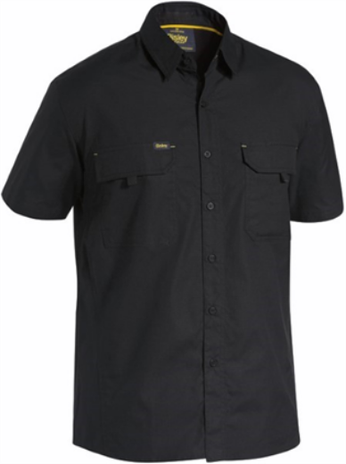 Picture of Bisley Mens X Airflow Short Sleeve Work Shirt 100% Cotton Ripstop