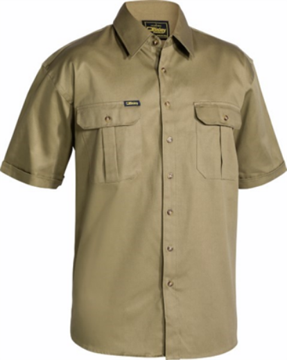 Picture of Bisley Original Cotton Drill Short Sleeve Shirt 100% Cotton