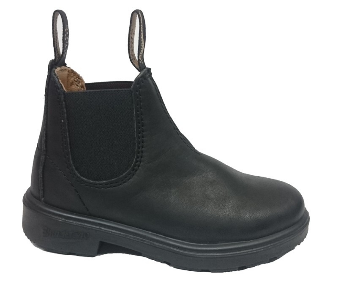 Picture of Blundstone Kids Non Safety Boot Elastic Sided Black