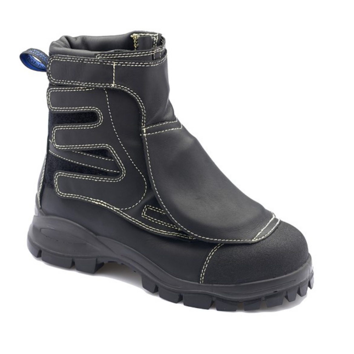 Picture of Blundstone Smelter Boot with Metguard and Scuff Cap Black