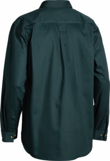 Picture of Bisley Cotton Drill Shirt Closed Front Long Sleeve
