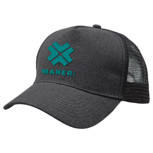 Picture of Legend Cap Heathered Mesh Trucker Including Maker Eng Embroided Logo