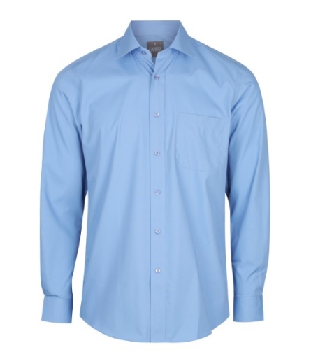 Picture of Gloweave Mens Nicholson Premium Poplin Long Sleeve Shirt w/pocket