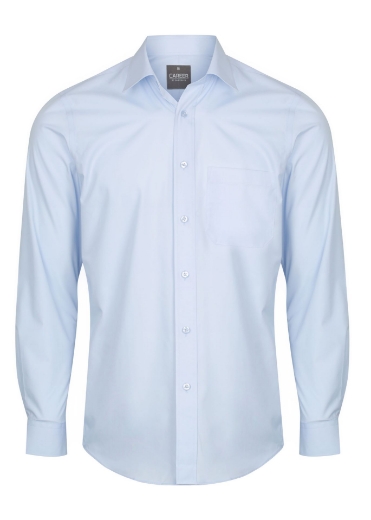 Picture of Gloweave Mens Nicholson Premium Poplin Long Sleeve Shirt w/pocket