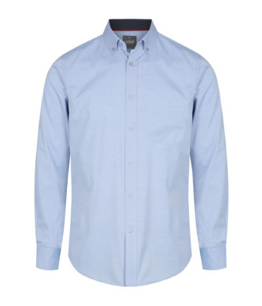 Picture of Gloweave Mens Bradford Fine Oxford Long Sleeve Shirt