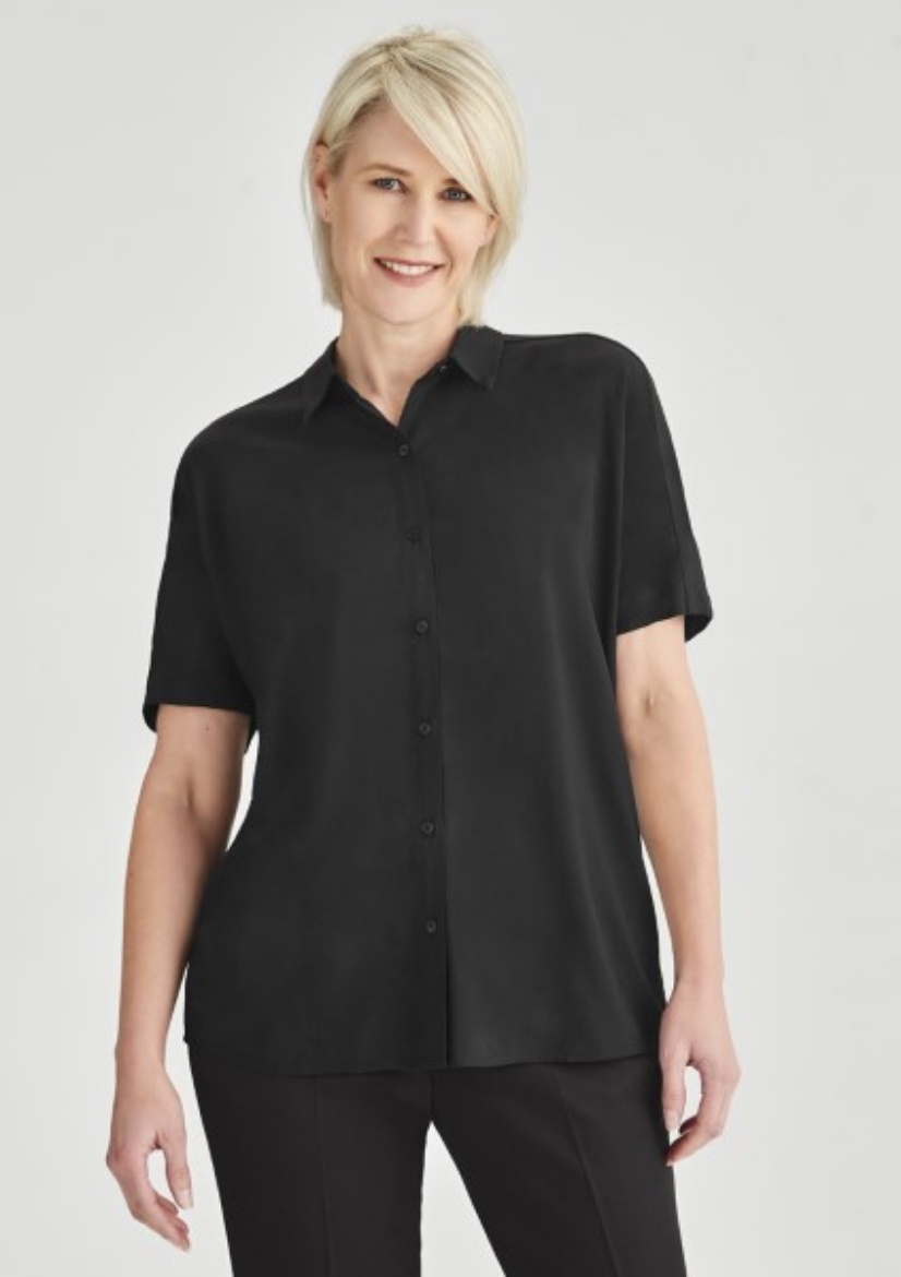 Picture of Biz Corporates Ladies Dahlia Short Sleeve Blouse