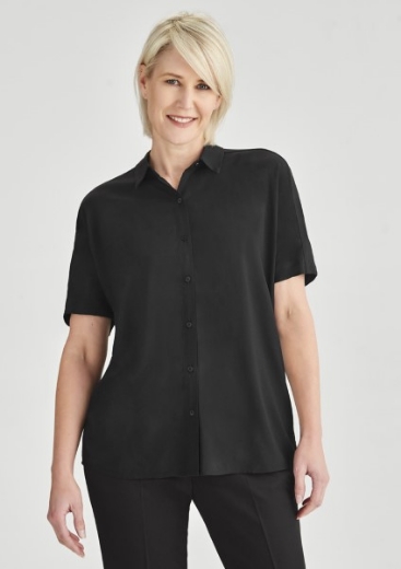 Picture of Biz Corporates Ladies Dahlia Short Sleeve Blouse