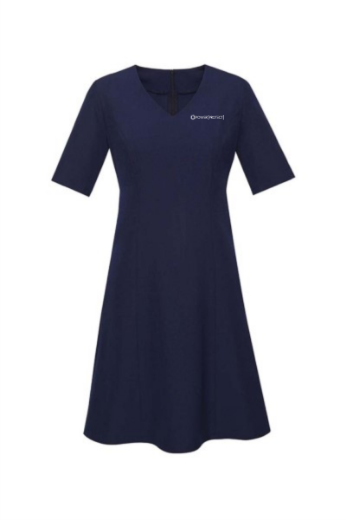 Picture of Biz Corporates Ladies Siena Extended Short Sleeve Dress