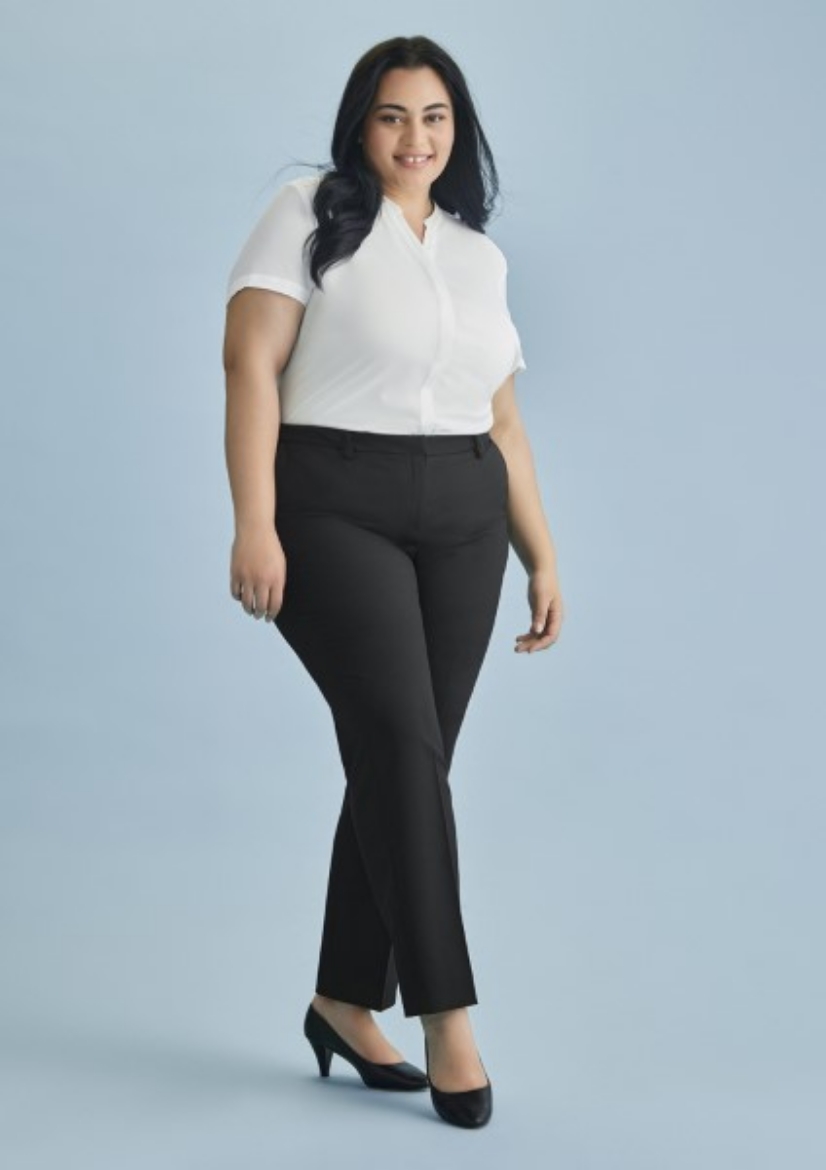 Picture of Biz Corporates Ladies Cool Stretch Tapered Leg Adjustable Waist Pant