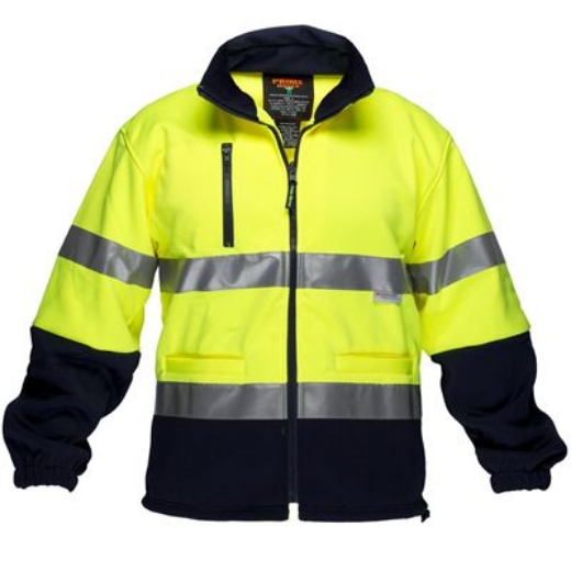Picture of Prime Mover Fleece Jacket Water Repellent with Reflective Tape