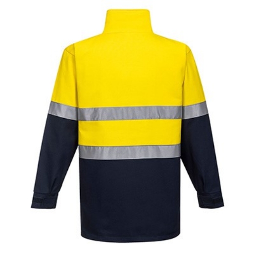 Picture of Prime Mover Hume 100% Cotton 4 in 1 Jacket with 2 Ring Reflective Tape