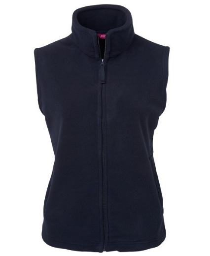 Picture of JB's Ladies Polar Fleece Vest 100% Polyester Low Pill
