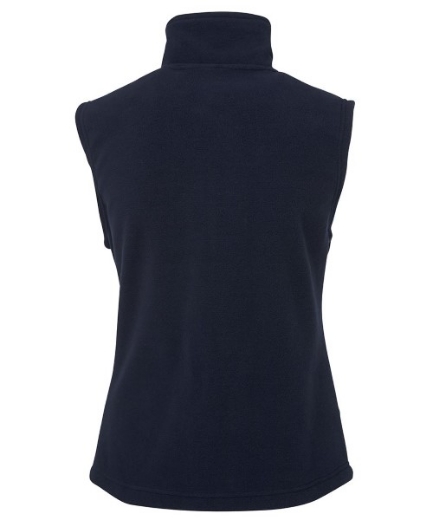 Picture of JB's Ladies Polar Fleece Vest 100% Polyester Low Pill